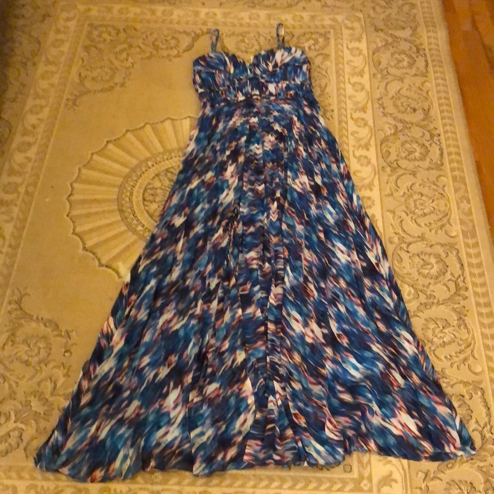 Spaghetti strap bustier style dress